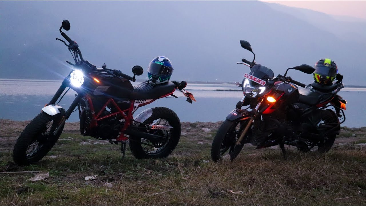 Motorhead Gave Us Scrambler 250 For Free 😱 @AKR  | Night Ride 🌃On Scrambler 250