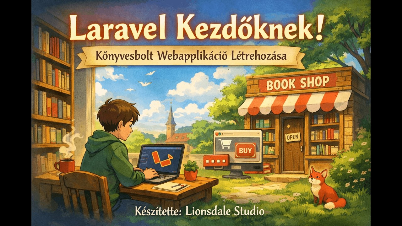 Laravel Kezdőknek - Bookshop webalkalmazás - 33