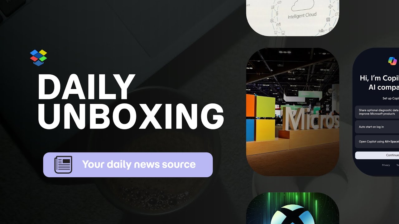 Daily Unboxing - Apple Picks Up Gemini and Microsoft Attempts PR Makeover