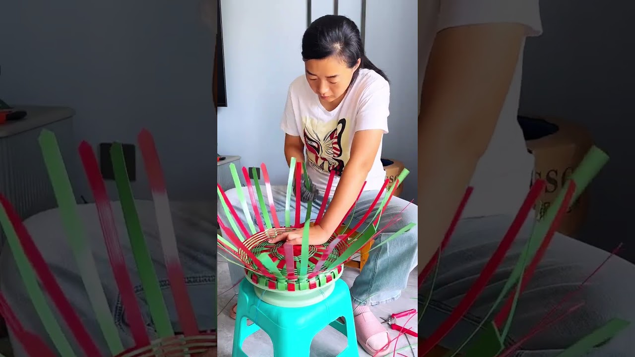 Craftsmen are hereHand-held basket weaving - Hand-woven basket tutorial for beginners