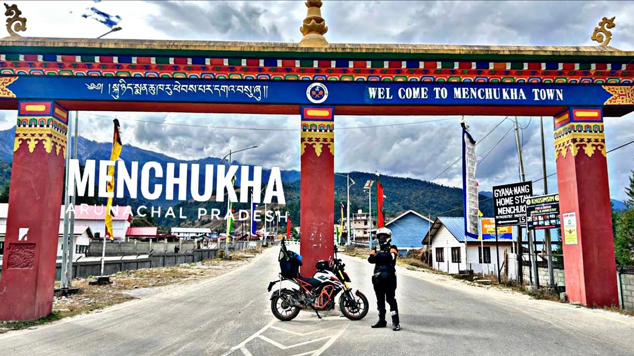 Sikkim to Arunachal | Day-4 Ride | Reached Menchukha | Off-road 
