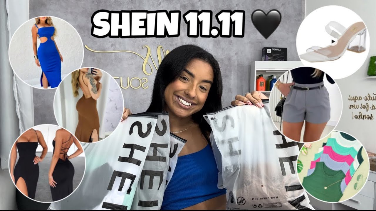 SHEIN 11.11 | ENVIO NACIONAL 🖤 | vestidos, salto, short alfaiataria…