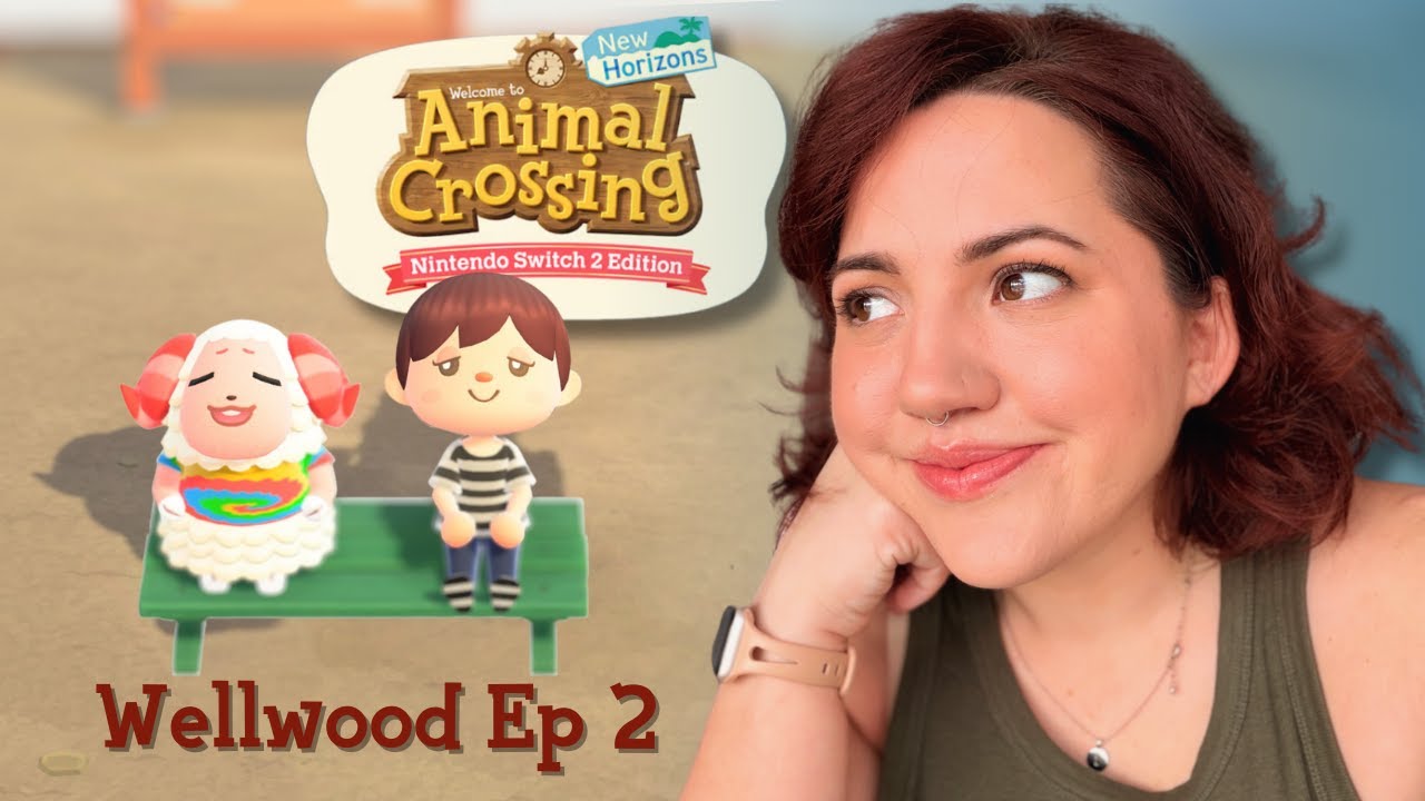 MAKING PROGRESS ON THE NEW ISLAND! Animal Crossing New Horizons Let's Play Wellwood Ep 2