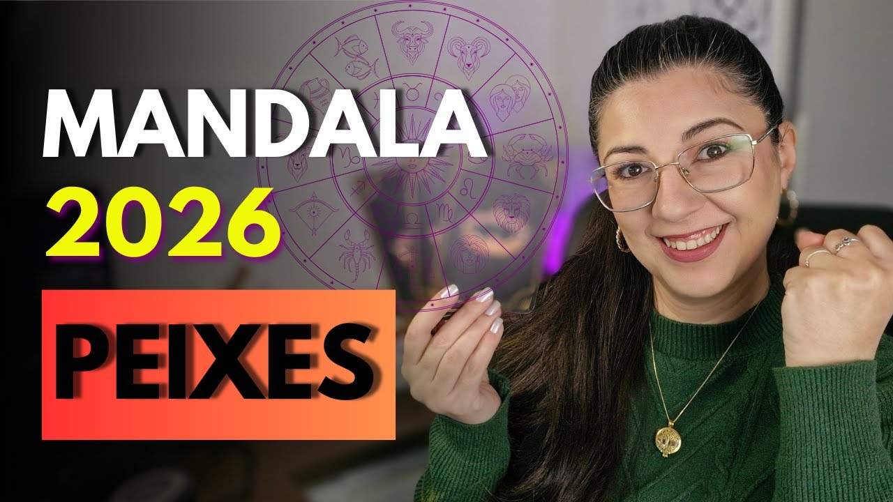 PEIXES 2026 ♓ VAI SER O ANO DA SUA VIDA! MANDALA 2026 🌸 #pickacard #SIGNOS #tar&ocirc;
