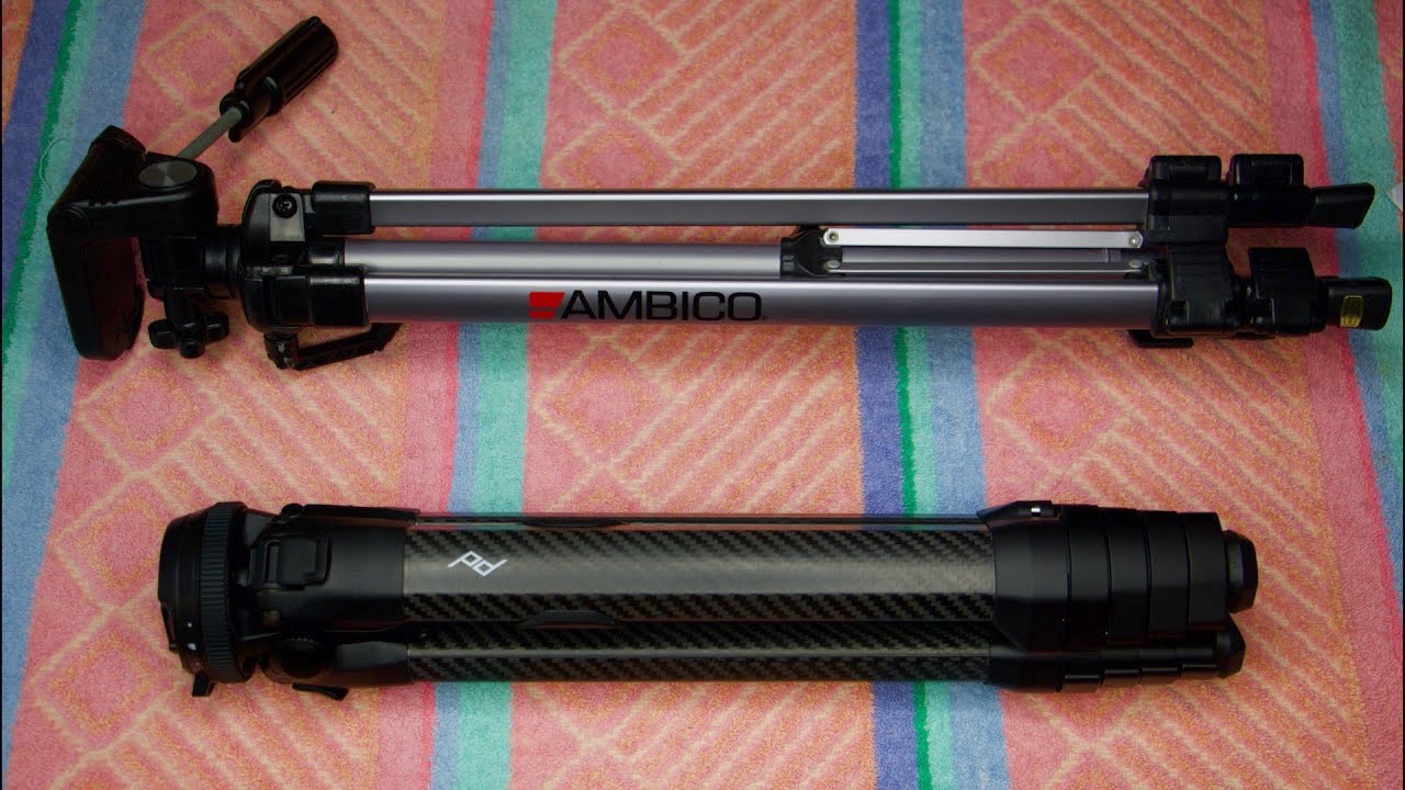 $600 Tripod vs $20 Tripod - I Wasn't Surprised (Peak Design, Ambico)