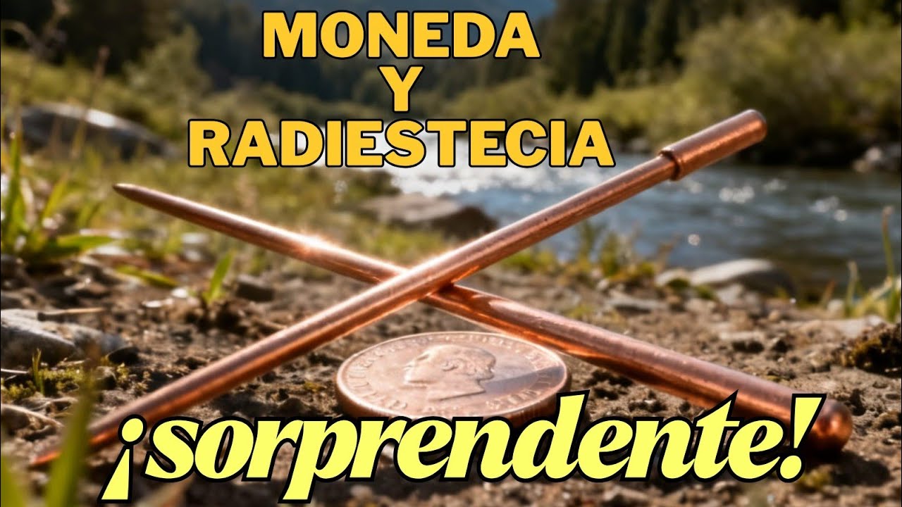 Encontré monedas con radiestecia ¡SORPENDENTE!😱😱😱