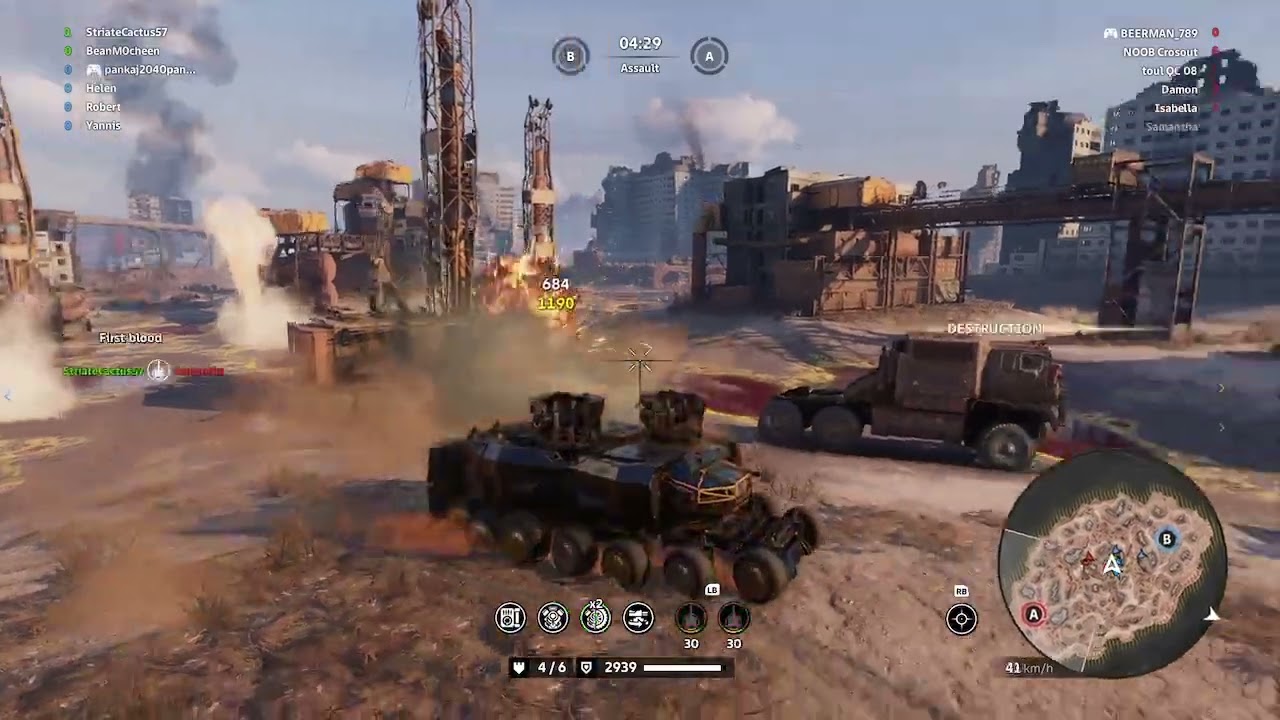 Crossout - 6 kills Photon Mastodon