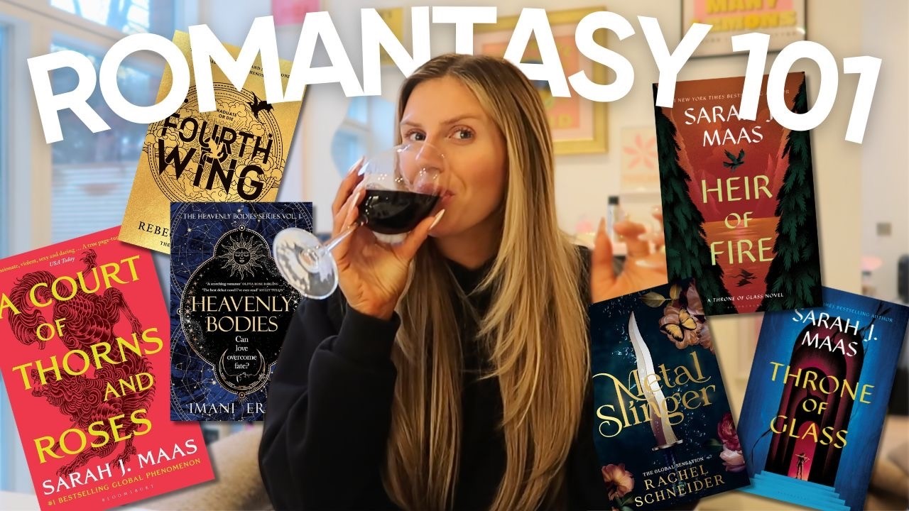 Chloe Burrows FINALLY DID A BOOKTOK VIDEO FOR YOU!! ACOTAR - THRONE OF GLASS - FOURTH WING!!!!
