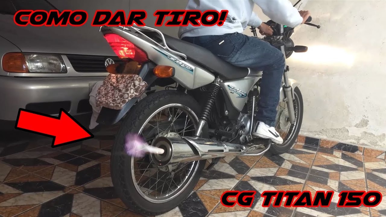 Como dar tiro com moto