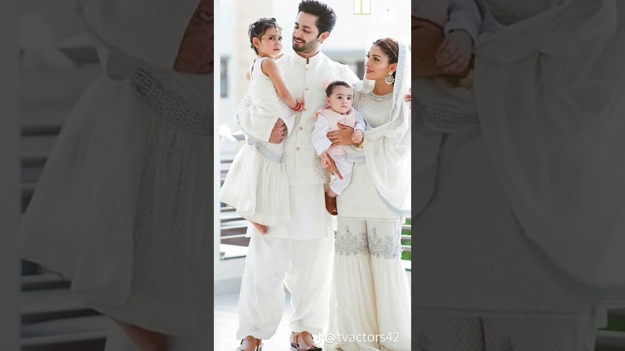 Ayeza Khan and danish taimoor looks amazing with their child #love#pakistani actress