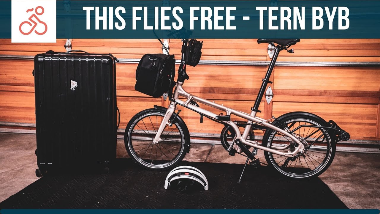 How I Fly My Bike For Free - How I pack my folding bike the Tern BYB for flying