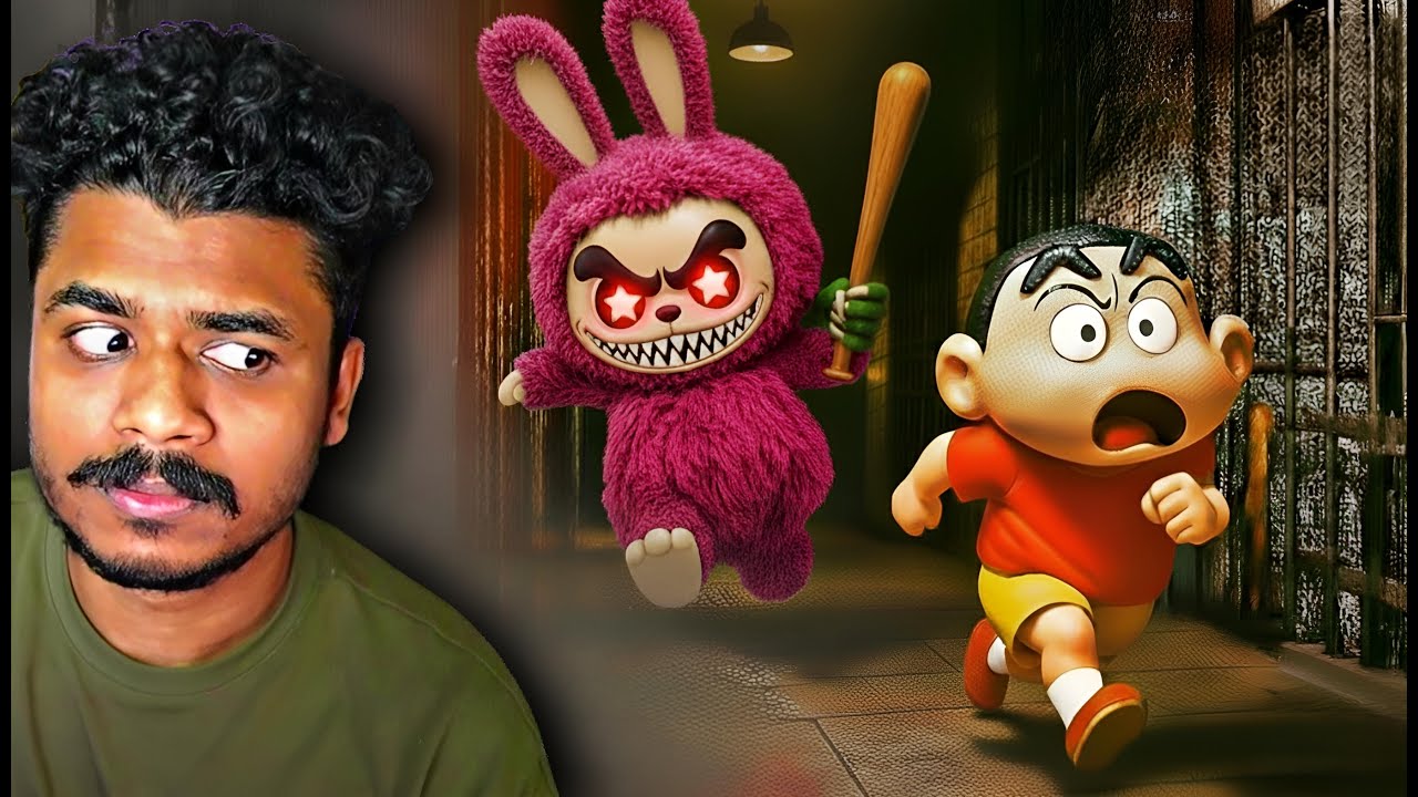 SHINCHAN Escapes From SCARY LABUBU in ROBLOX PRISON ESCAPE 😱🔥