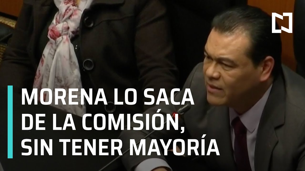Morena saca de la Comisión de Justicia a Juan Zepeda - En Punto con Denise Maerker