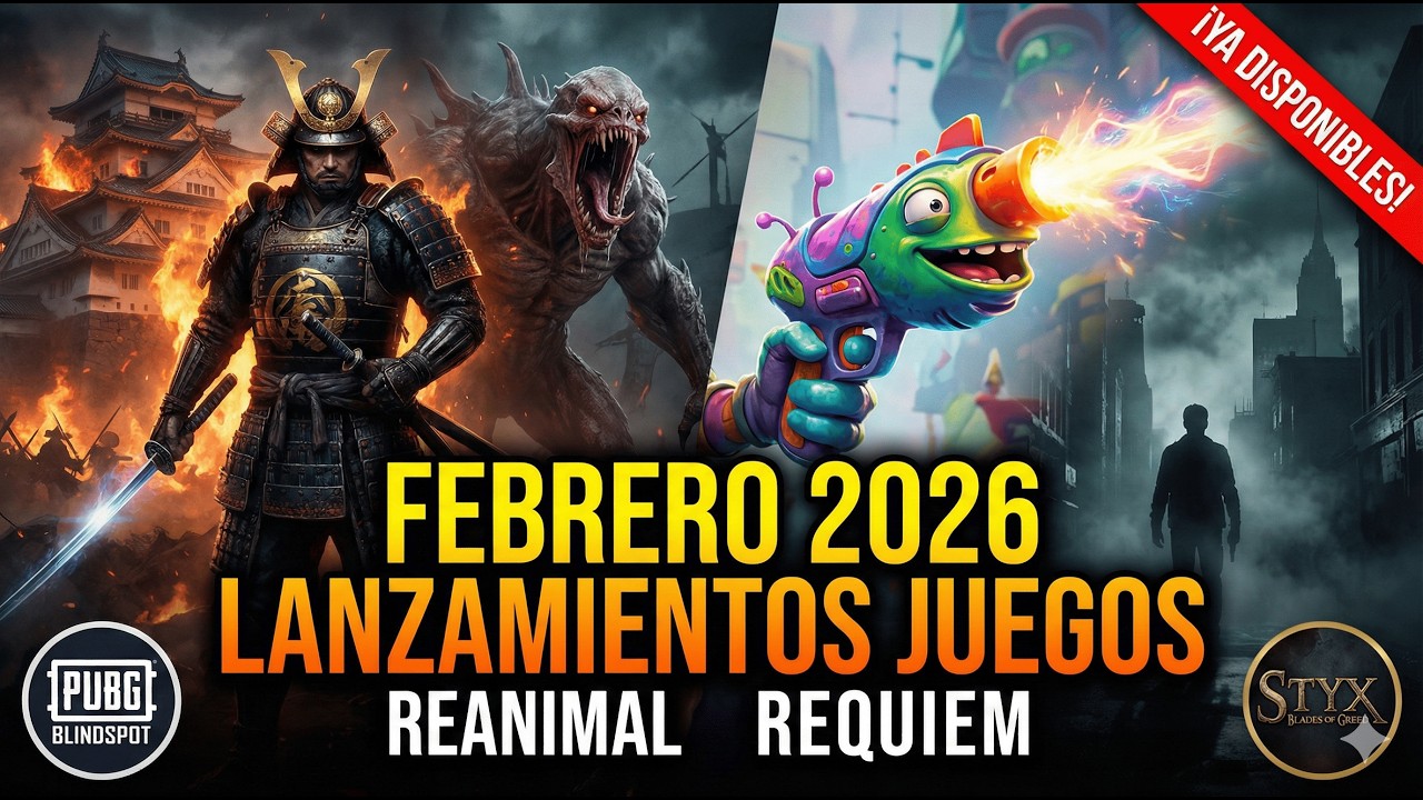 ¡RESIDENT EVIL REQUIEM Y NIOH 3! 😱🔥 | Los 20 Estrenos del Mes