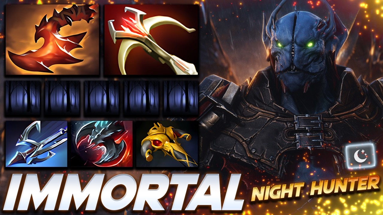 Night Stalker Hunter Boss - Dota 2 Pro Gameplay [Watch & Learn]
