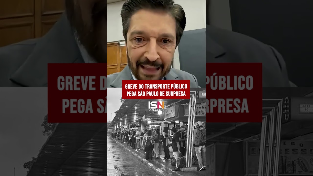 TRABALHADORES DO TRANSPORTE P&Uacute;BLICO FAZEM GREVE SURPRESA E IRRITAM PREFEITO DE S&Atilde;O PAULO