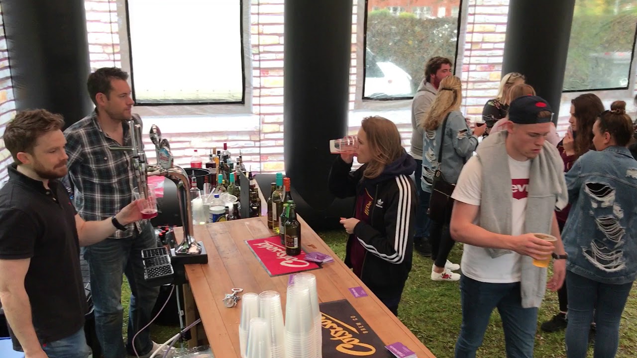 Freshers week at Cardiff met