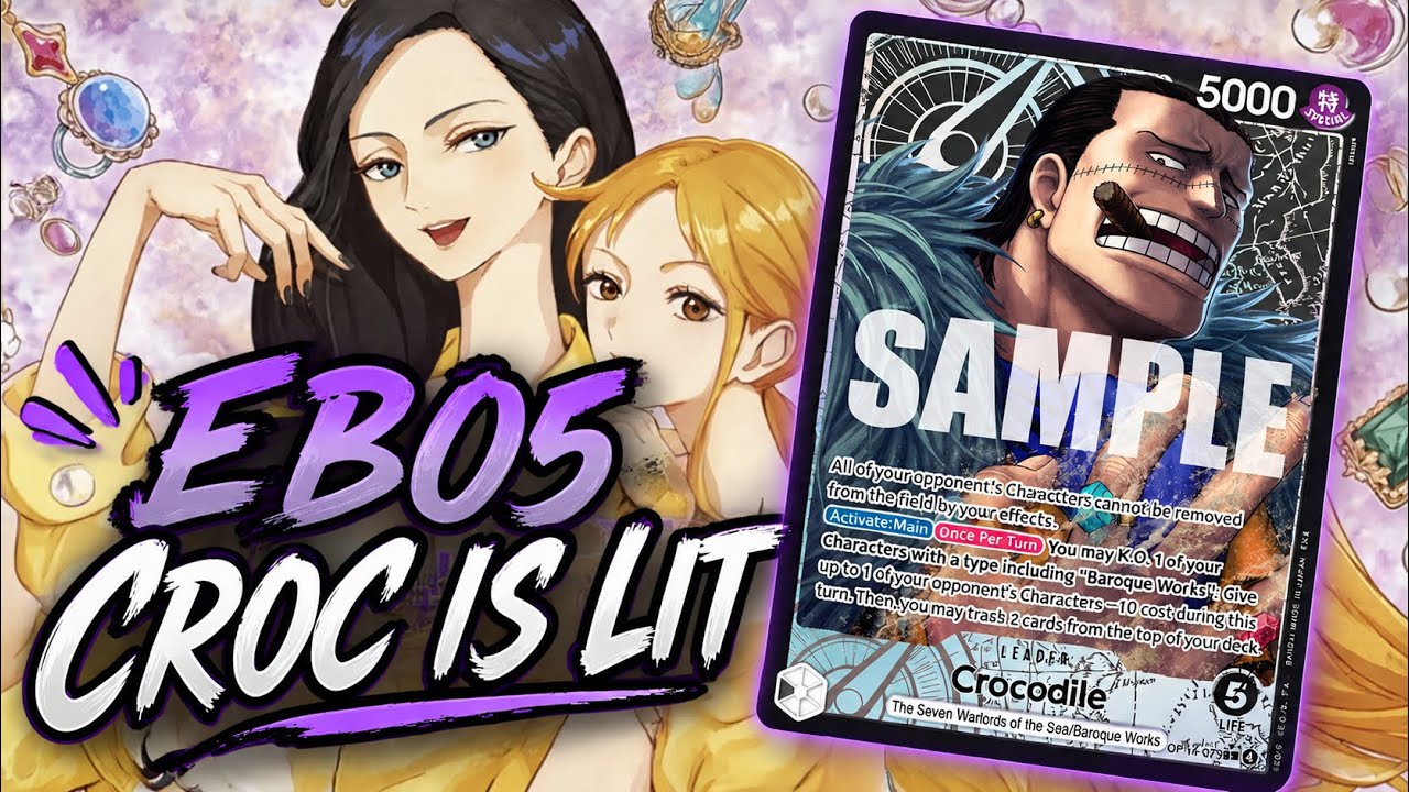 OP14 CROCODILE IS SO BACK!!!  Deck Profile + Testing
