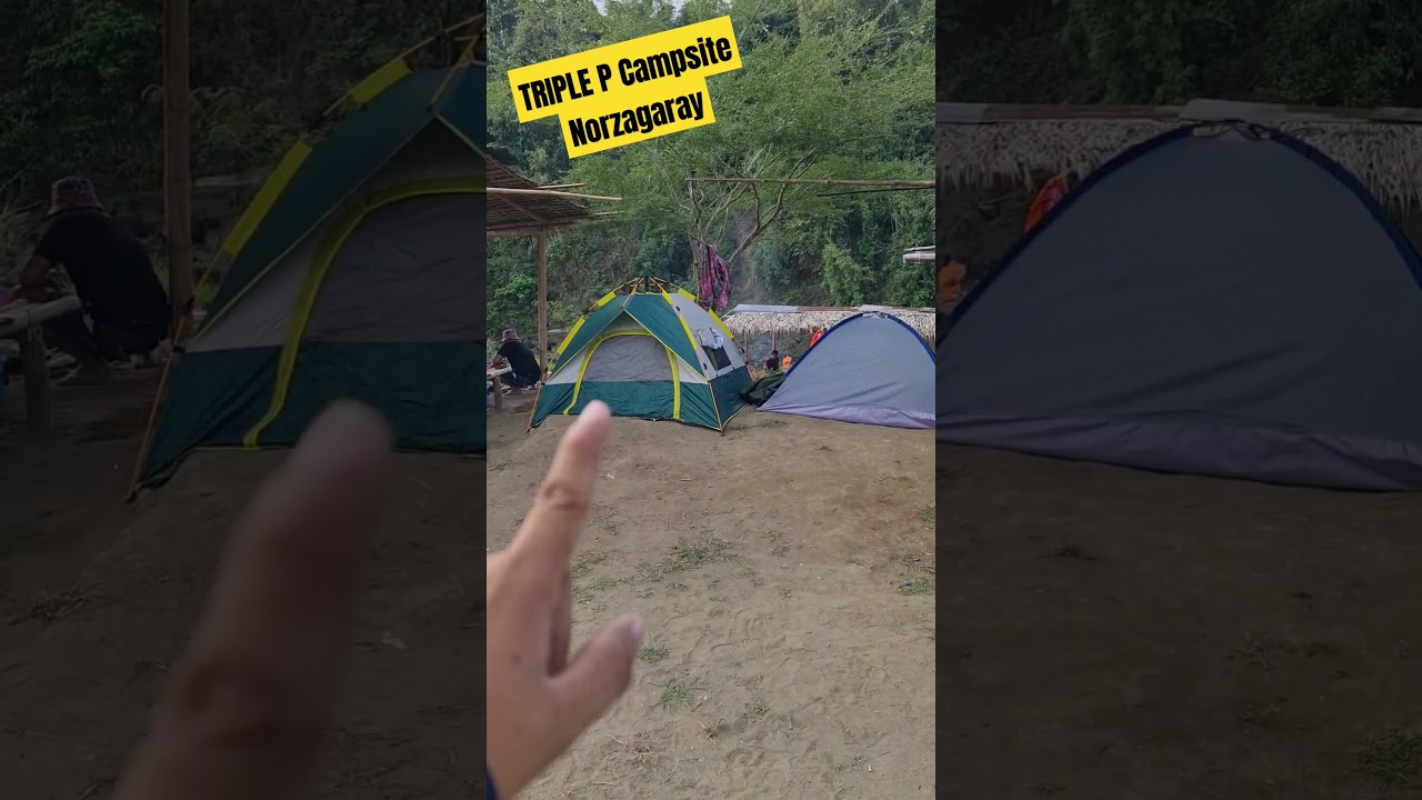 Norzagaray TRIPLE P Campsite #jheytravel #triplep #norzagaraybulacan #camping #campsite #shortsvideo