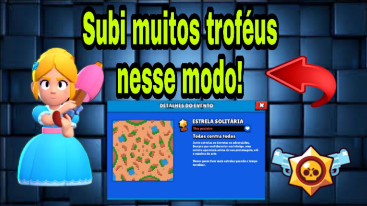 Subi muitos trof&eacute;us com a Piper nesse Modo! - Brawn Stars