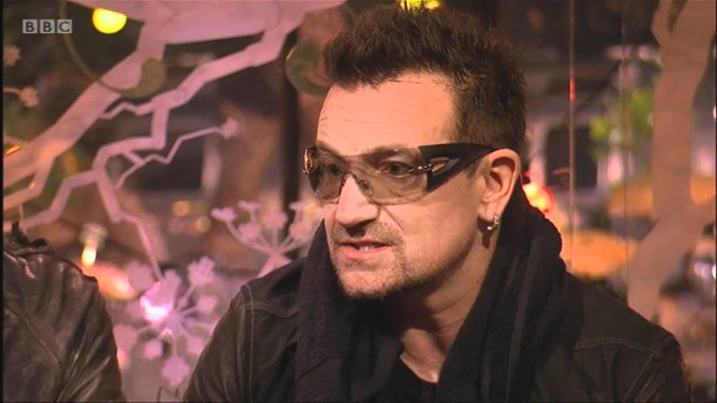 U2 talk to the BBC after their Glastonbury headline set