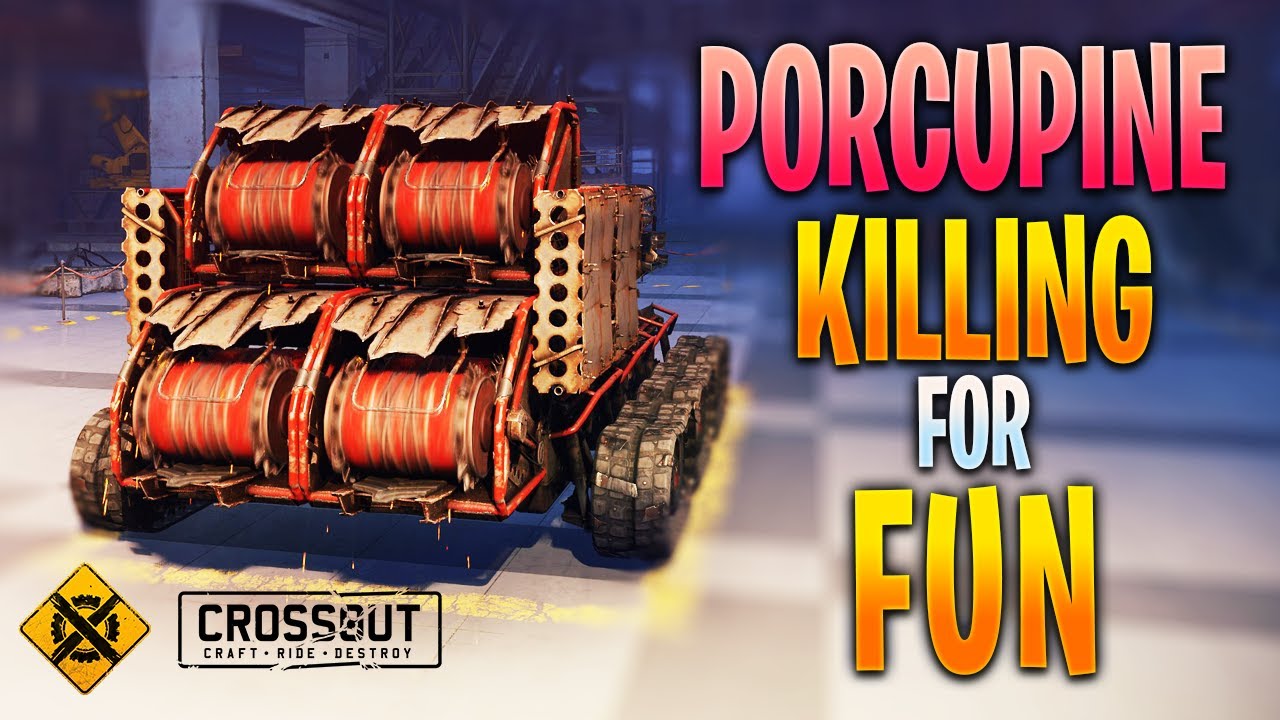 Crossout PVP FunBuild 2x Kapkan 4 x Porcupine - Epic Gaming 82 - Free to Play