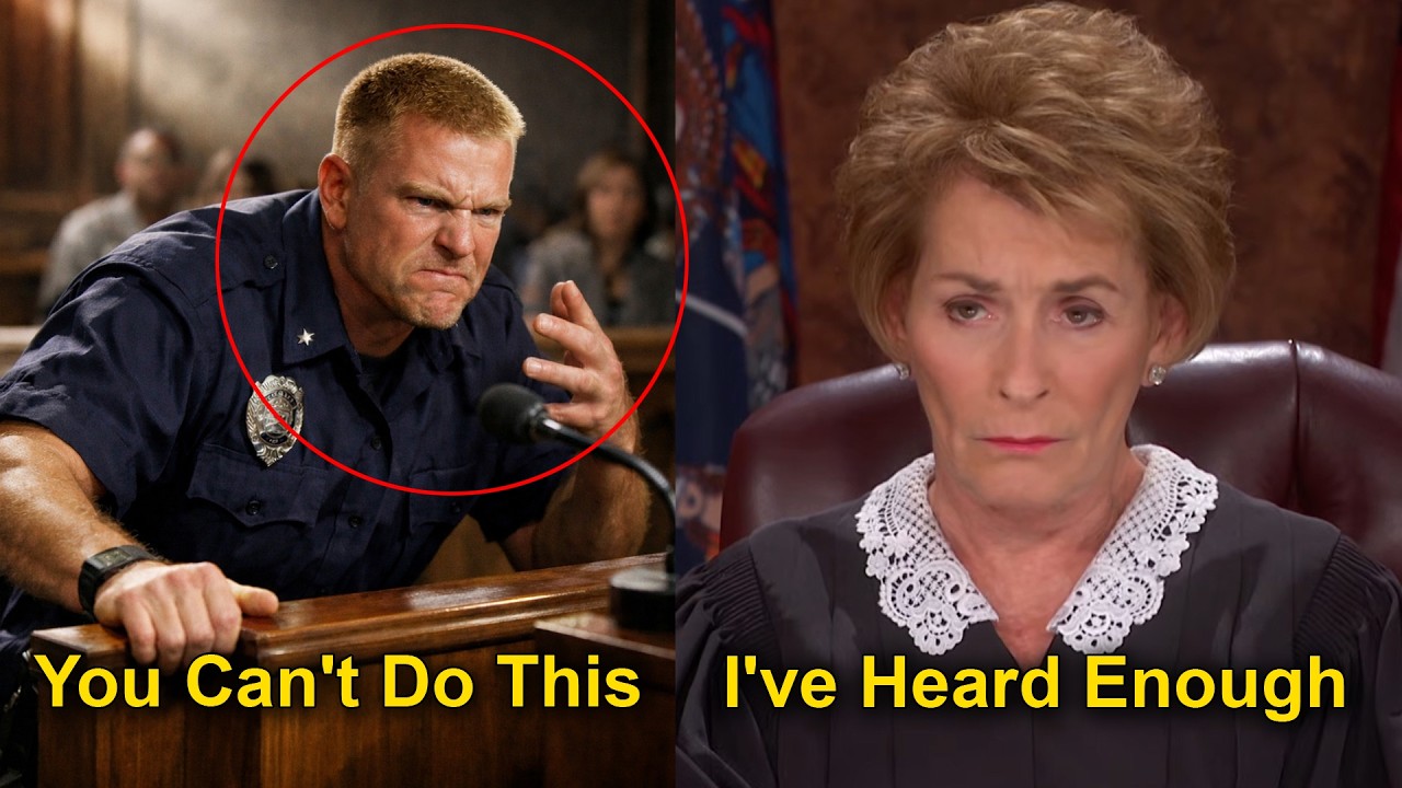 Police Officer Threatens Judge — Regrets It Instantly