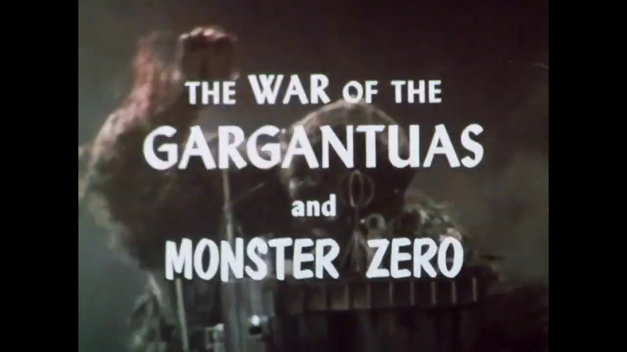 The War of the Gargantuas / Monster Zero - Television Spot for 1970 U.S. Theatrical Release