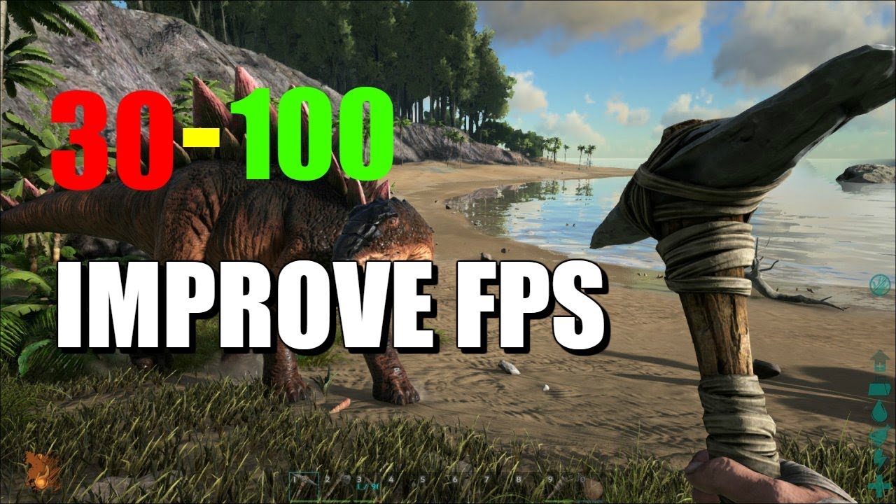 КАК УВЕЛИЧИТЬ FPS В ARK SURVIVAL EVOLUTION