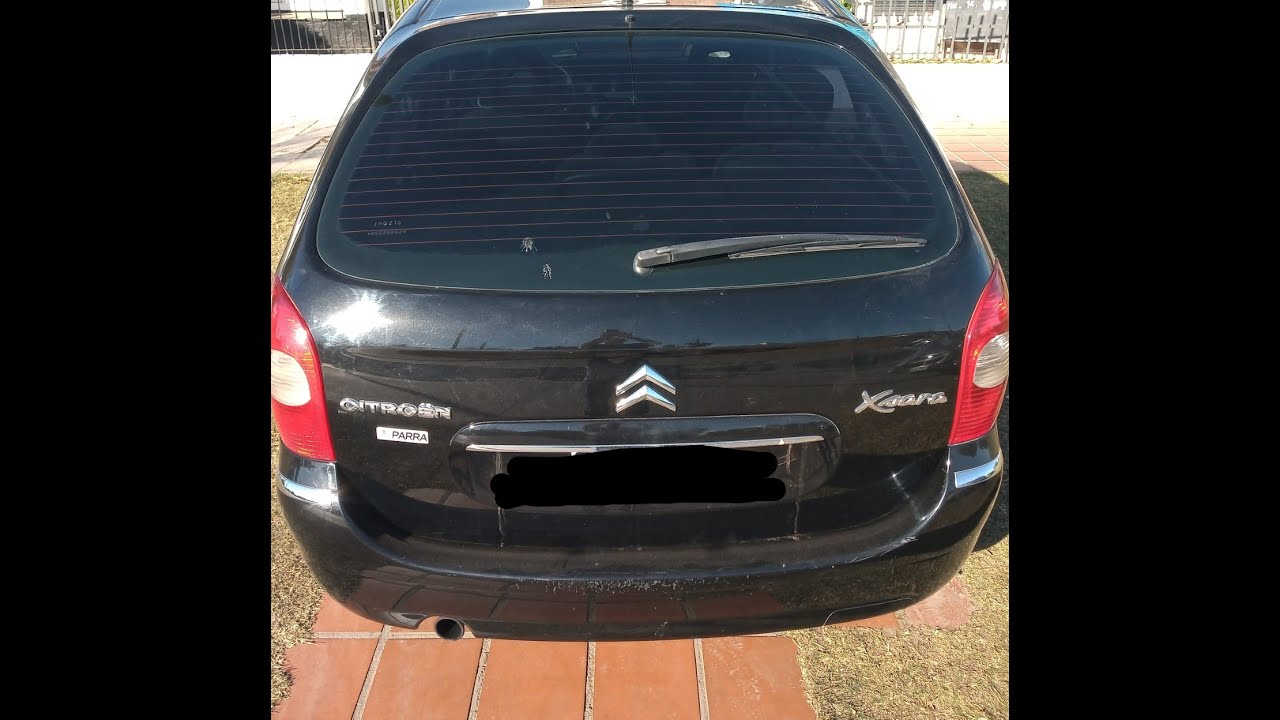 reparacion manija porton trasero citroen Xsara Picasso