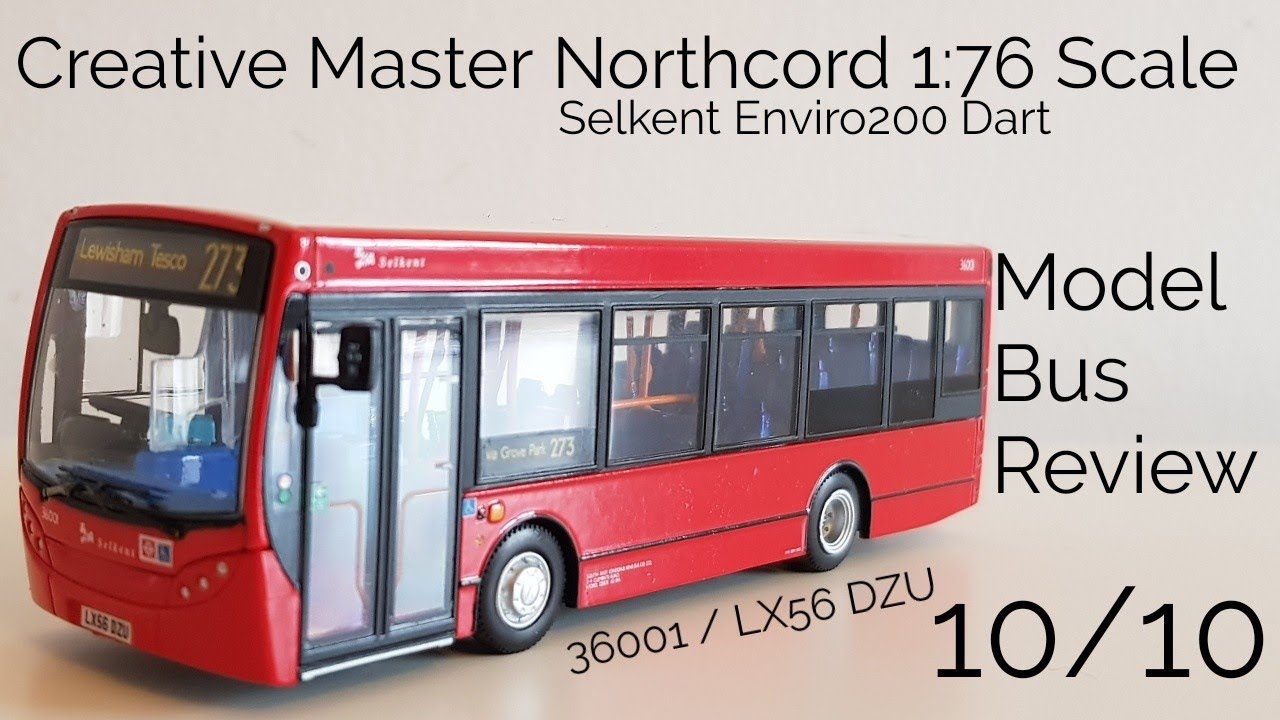 Creative Master Northcord 1:76 Scale Selkent Enviro200 (UKBUS 8001) Model Bus Review