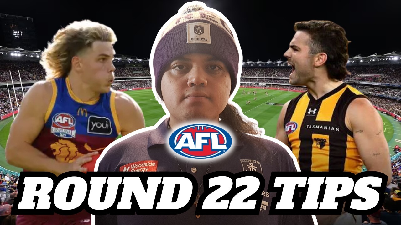 AFL Round 22 Tips + Predictions 2026