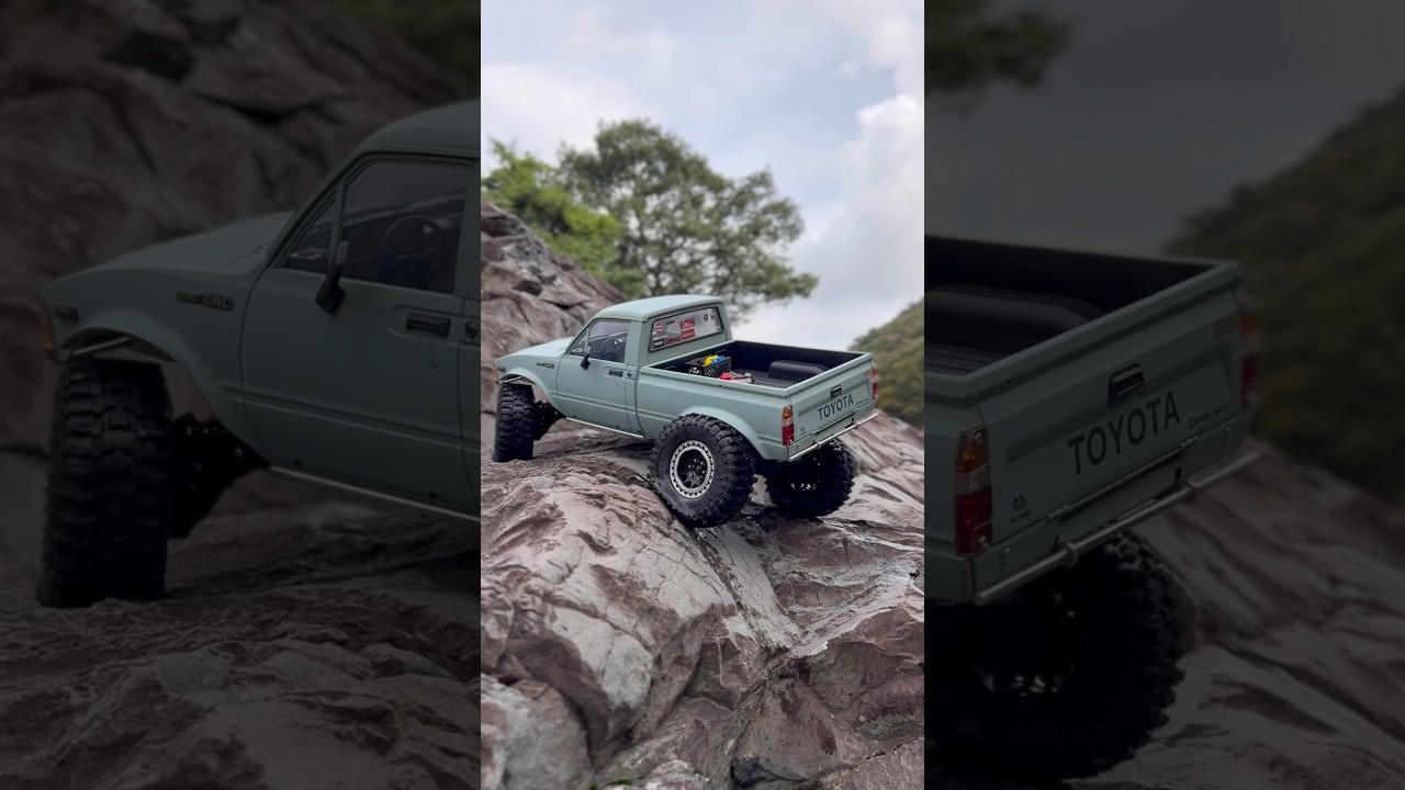 MERGE EMPIRE C1 / Rc4wd Toyota pickup body #rccar #rccustom #toyota #rc4wd #ierc