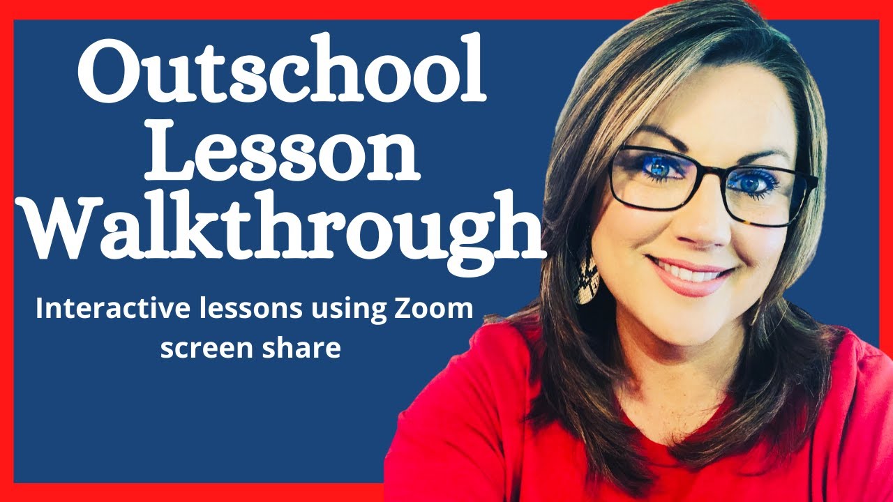 Outschool Lesson Walk Through: How I Use Share Screen for Interactive & Engaging Lessons