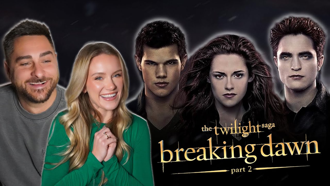 HUSBAND'S FIRST TIME WATCHING BREAKING DAWN PART 2 (2012) *MOVIE REACTION*