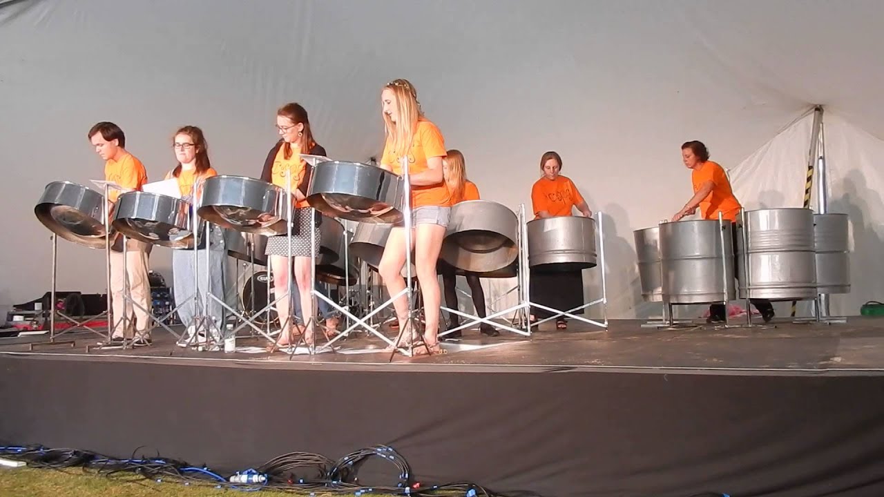 CUSPS playing Waka Waka at Sidney Sussex Arts Festival 2015