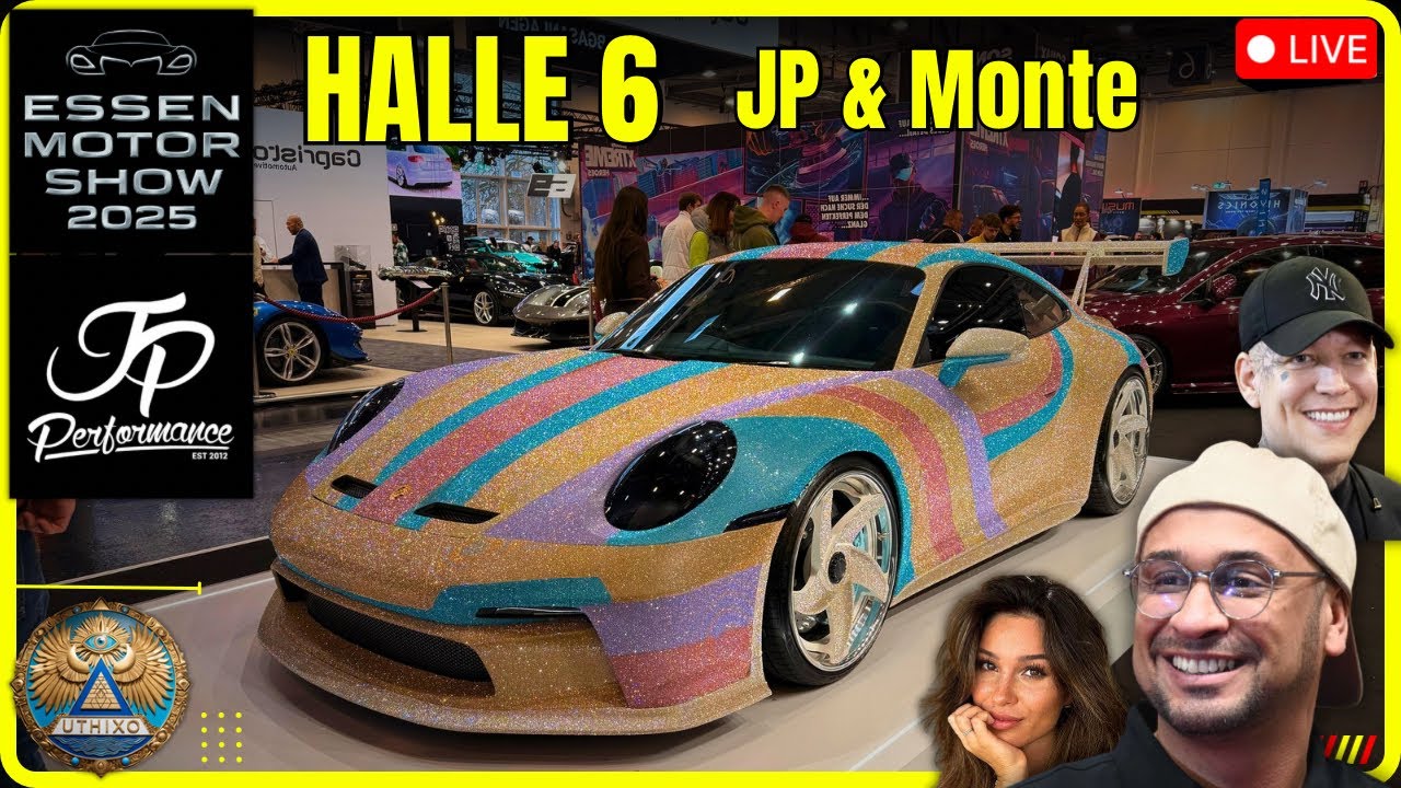 Essen Motor Show 2025 🏎️ HALLE 6 mit JP Performance & Monte | All cars, kompletter Rundgang 