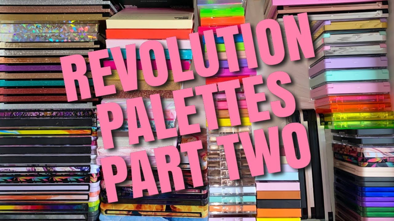 REVOLUTION PALETTE COLLECTION PART TWO | LIZZIE DEMETRIOU
