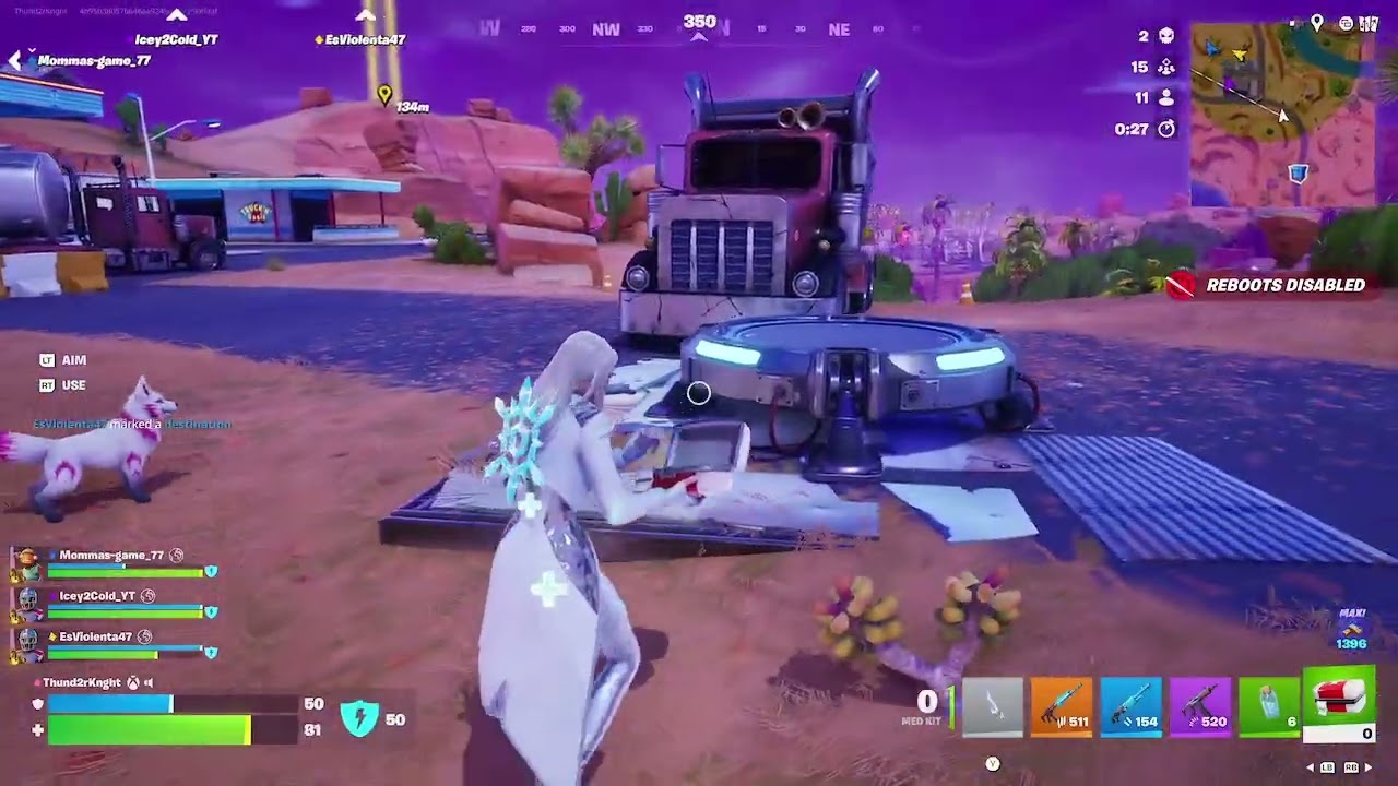 fortnite reload but missing all the shots 