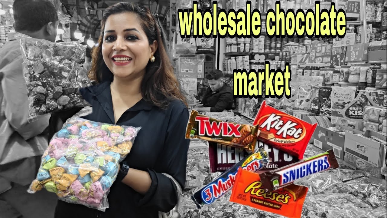 wholesale chocolate market l imported chocolate,dryfruits market l crawfordmarket mumbai #shopping