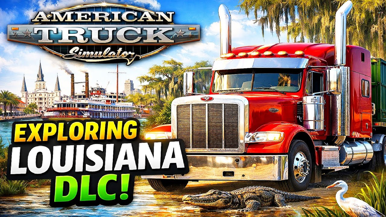 American Truck Simulator Exploring Louisiana DLC Review