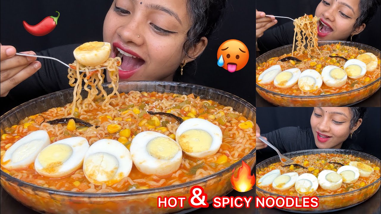 HOT & SPICY SOUPY KOREAN NOODLES 🔥🥵