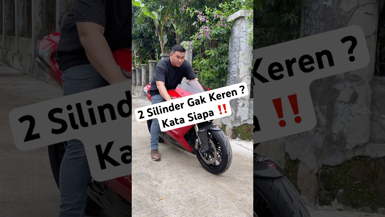 2 silinder gak keren ? kata siapa ?...#ducati #evo #sbk #pride #moge #bigbike