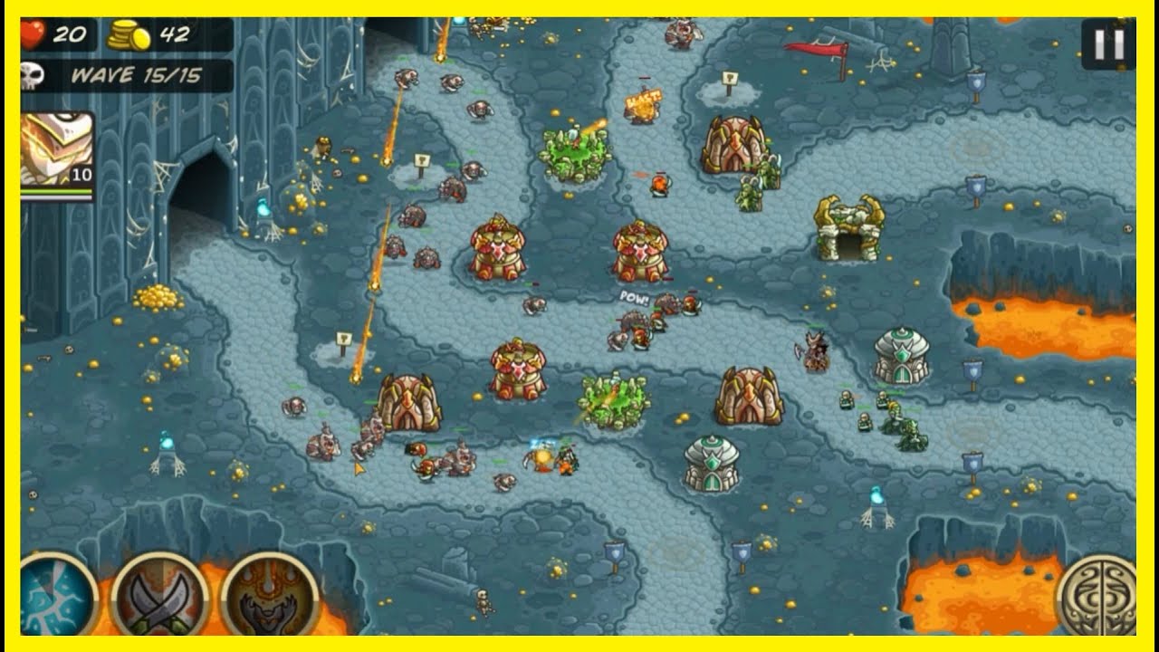 Kingdom Rush Origins - Dwaraman Gates - 3 Stars