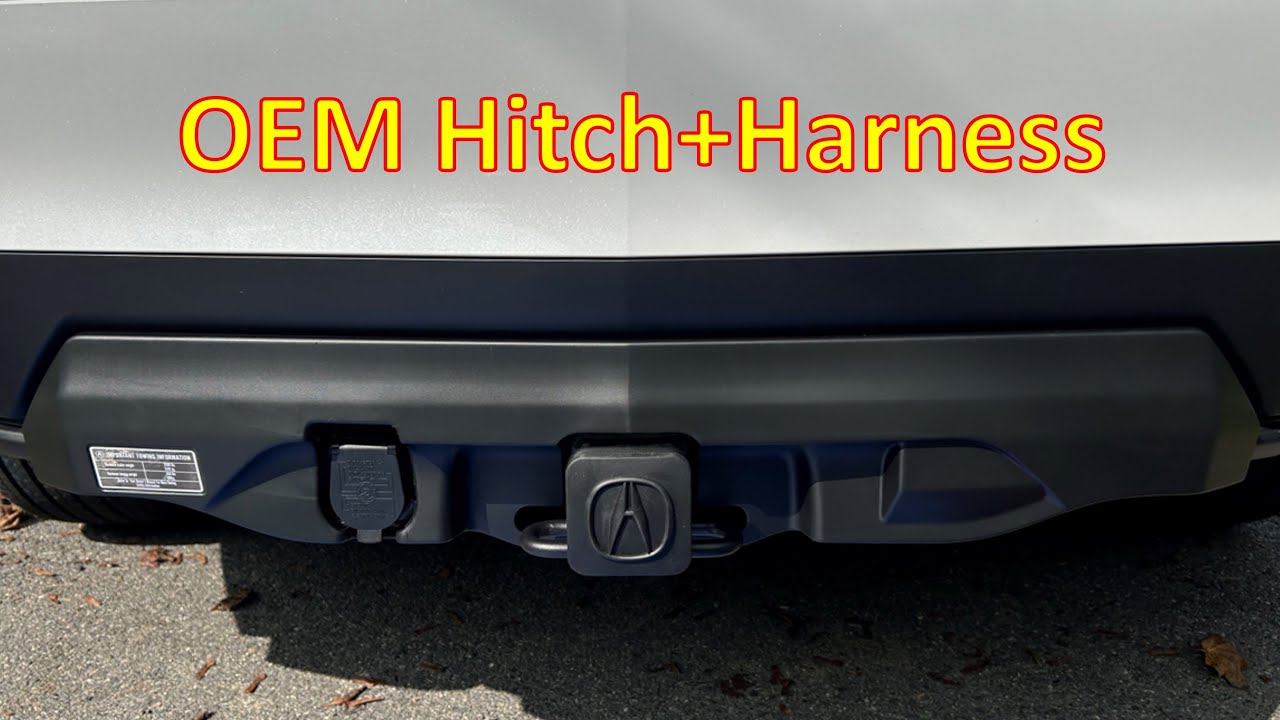 2022-2025 MDX OEM Trailer Hitch/Harness/Cover DIY Installation