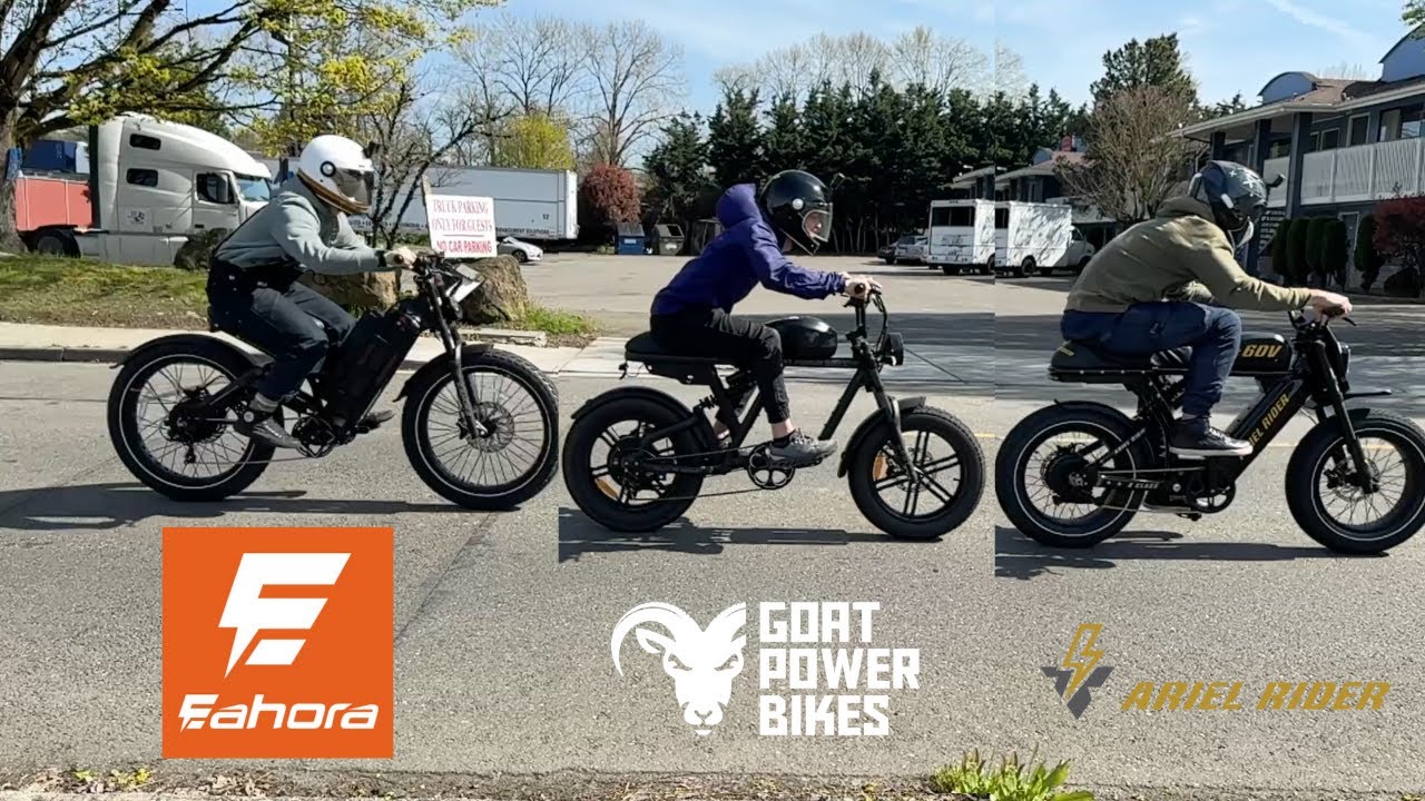 Goat Power vs Eahora vs Ariel Rider Race