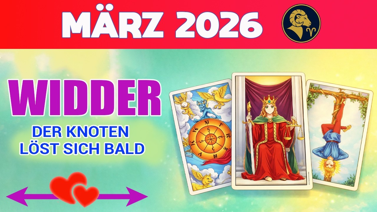 Widder ☀️ Jemand Beobachtet Dich. Der Knoten Löst Sich Bald. ☀️