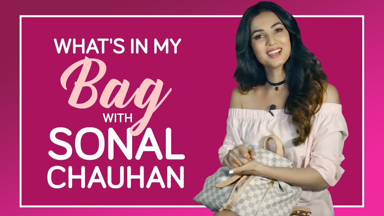 What's in my bag with Sonal Chauhan | S01E08 | Pinkvilla | Bollywood | Fashion | Lifestyle