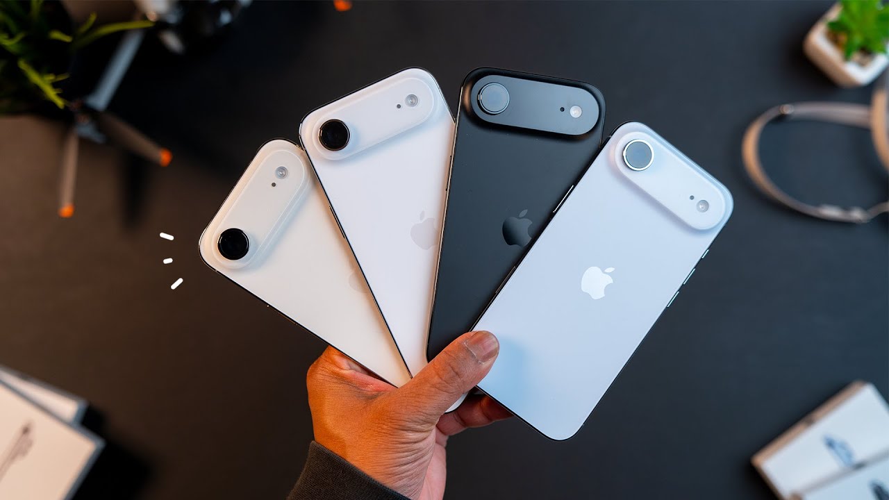 Полное сравнение цветов iPhone Air: почему все покупают не тот