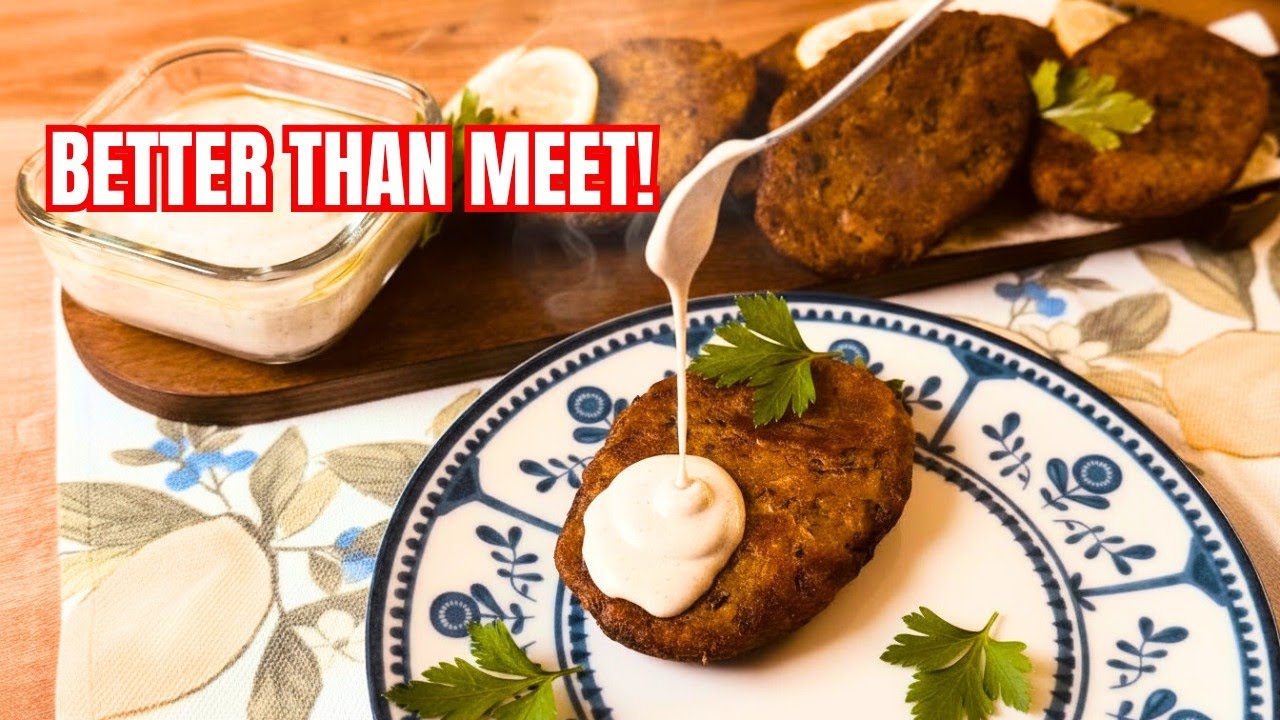 “Crispy Eggplant Patties (No Egg!) | Unique Vegetarian Recipe”